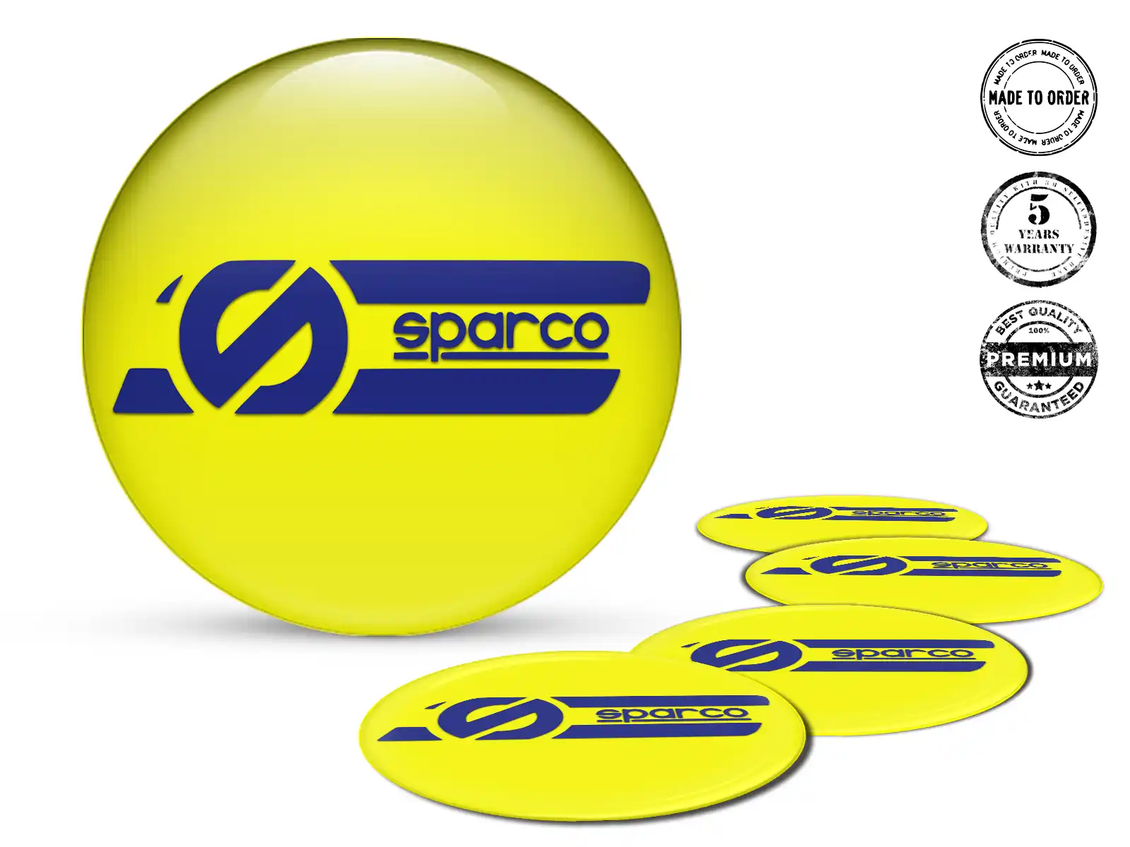 Sparco Dome Dekoration Stil Individuelle Radplaketten